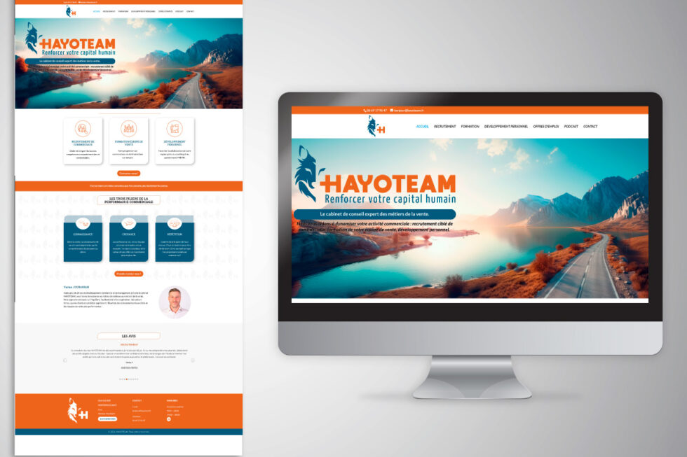 creation site vitrine hayoteam